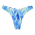 Högt Skuren Bikiniunderdel Paraguay, blå