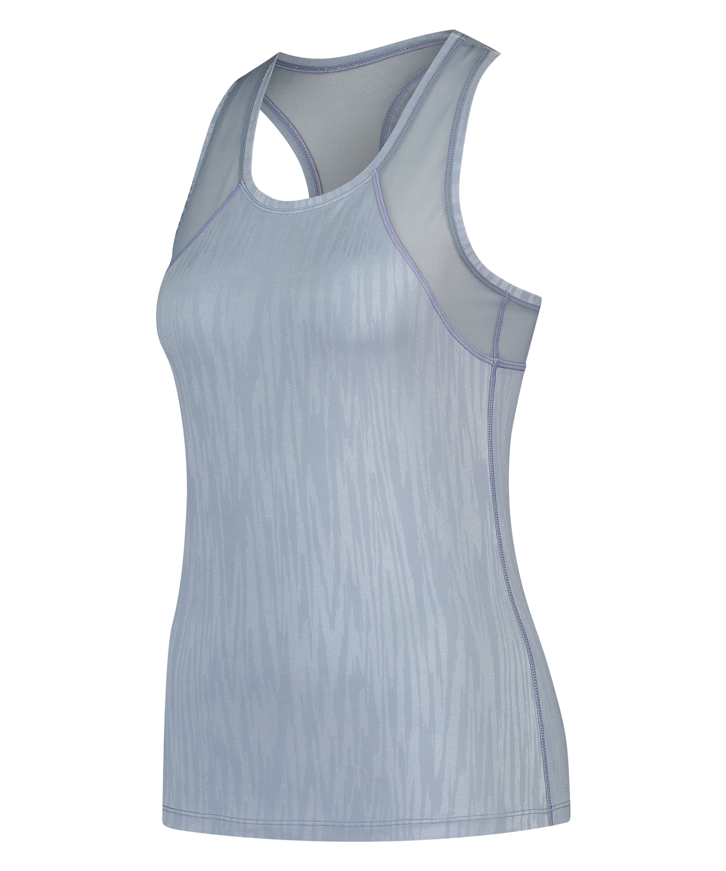 HKMX Sport slim fit tank top, bl&aring;
