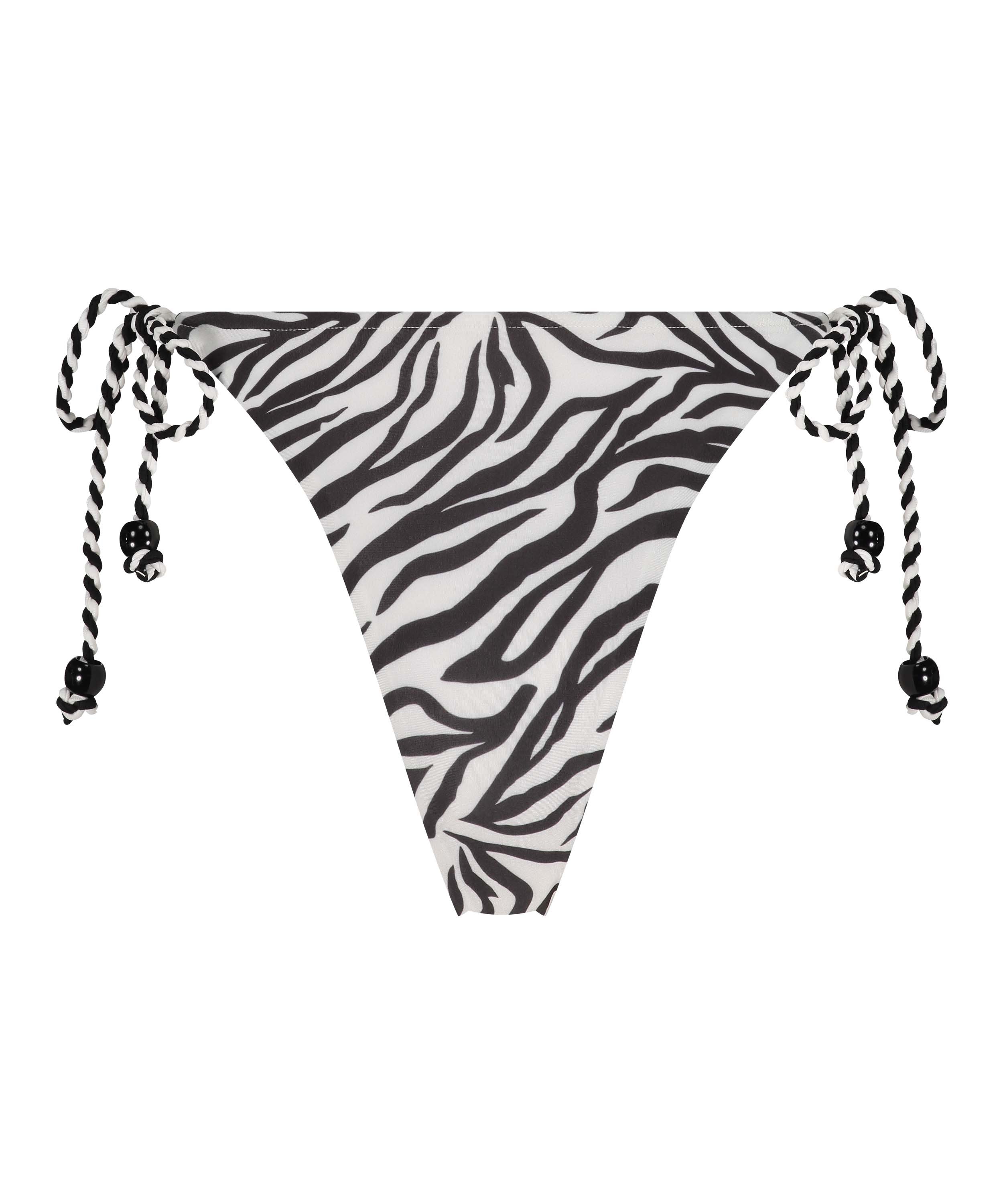 Högt Skuren Bikiniunderdel Doha, Vit, main