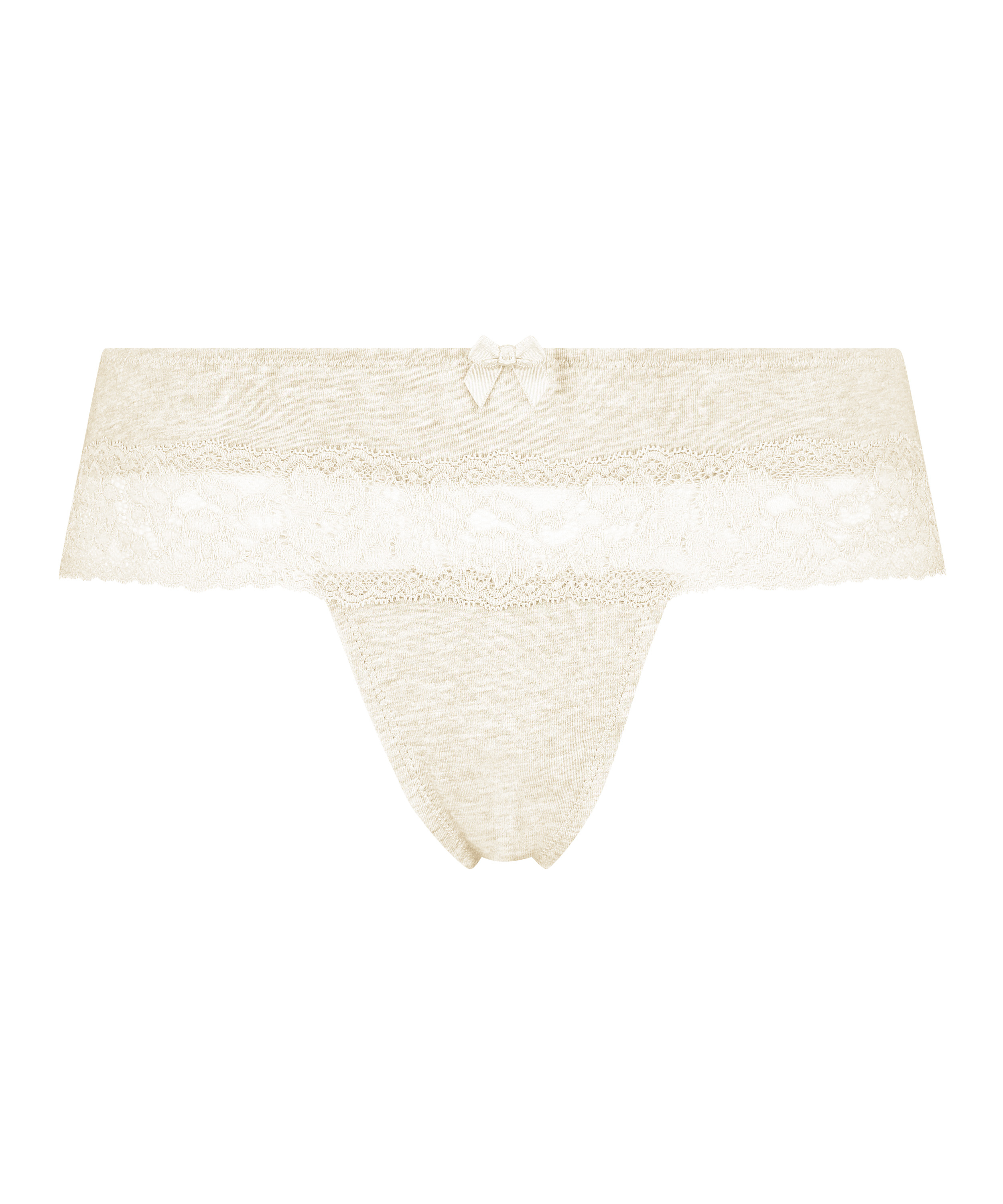 Boxer-string i bomull, Beige, main
