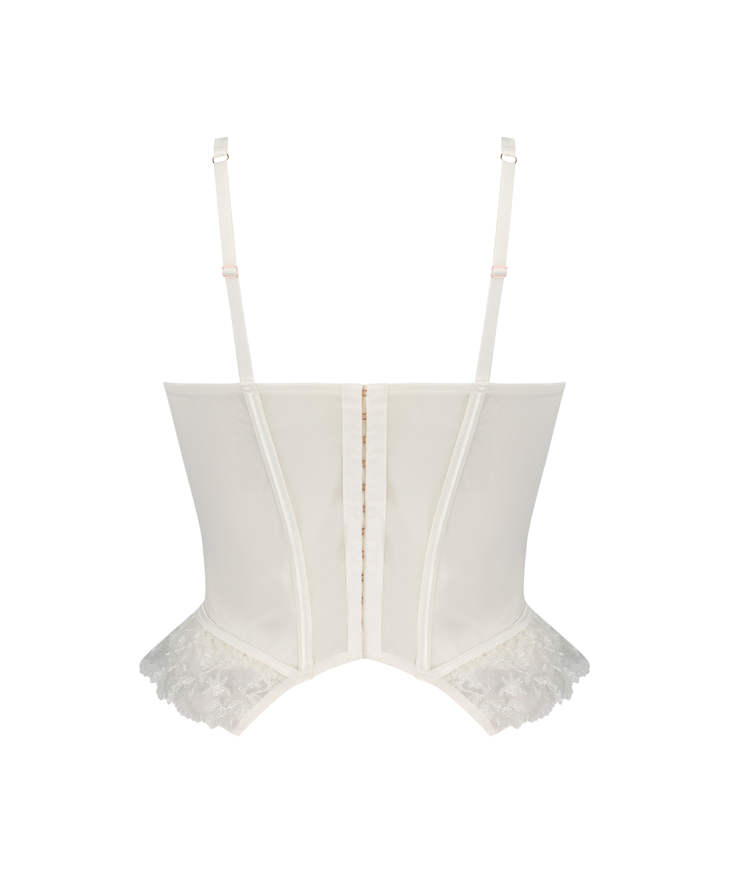 Bustier Steph, Vit, main