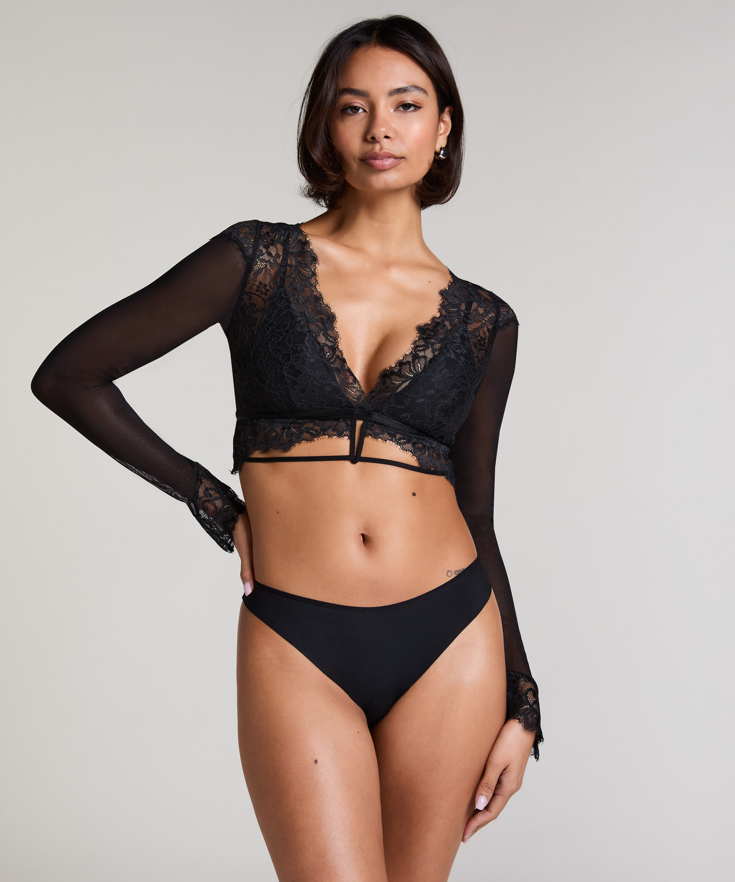 Bralette Ella, Svart