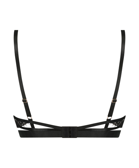 Talluhla formpressad bygel-bh, Svart