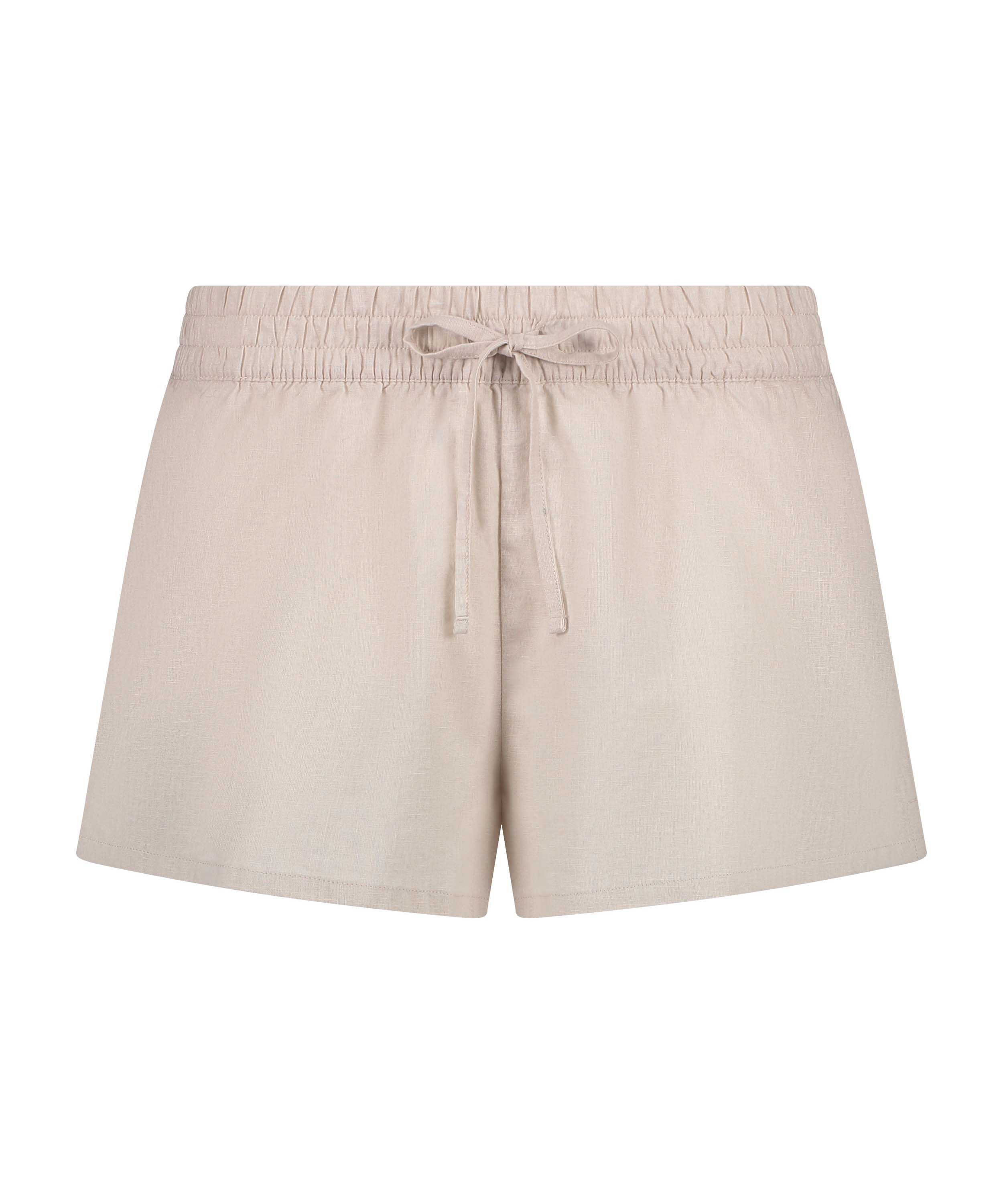 Pyjamas shorts Linne, Beige, main