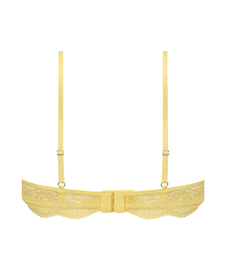 Icke-vadderad bygelbehå Isabelle, Gul