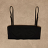 Bandeau Bralette Smooth, Svart