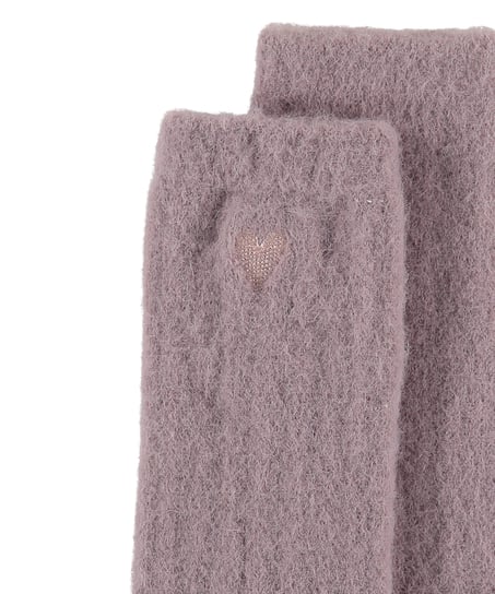 Fluffiga strumpor, Lila