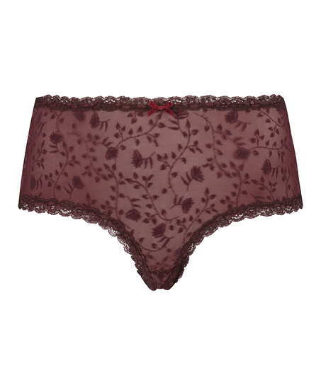 Brazilian V-shape Curvy, röd