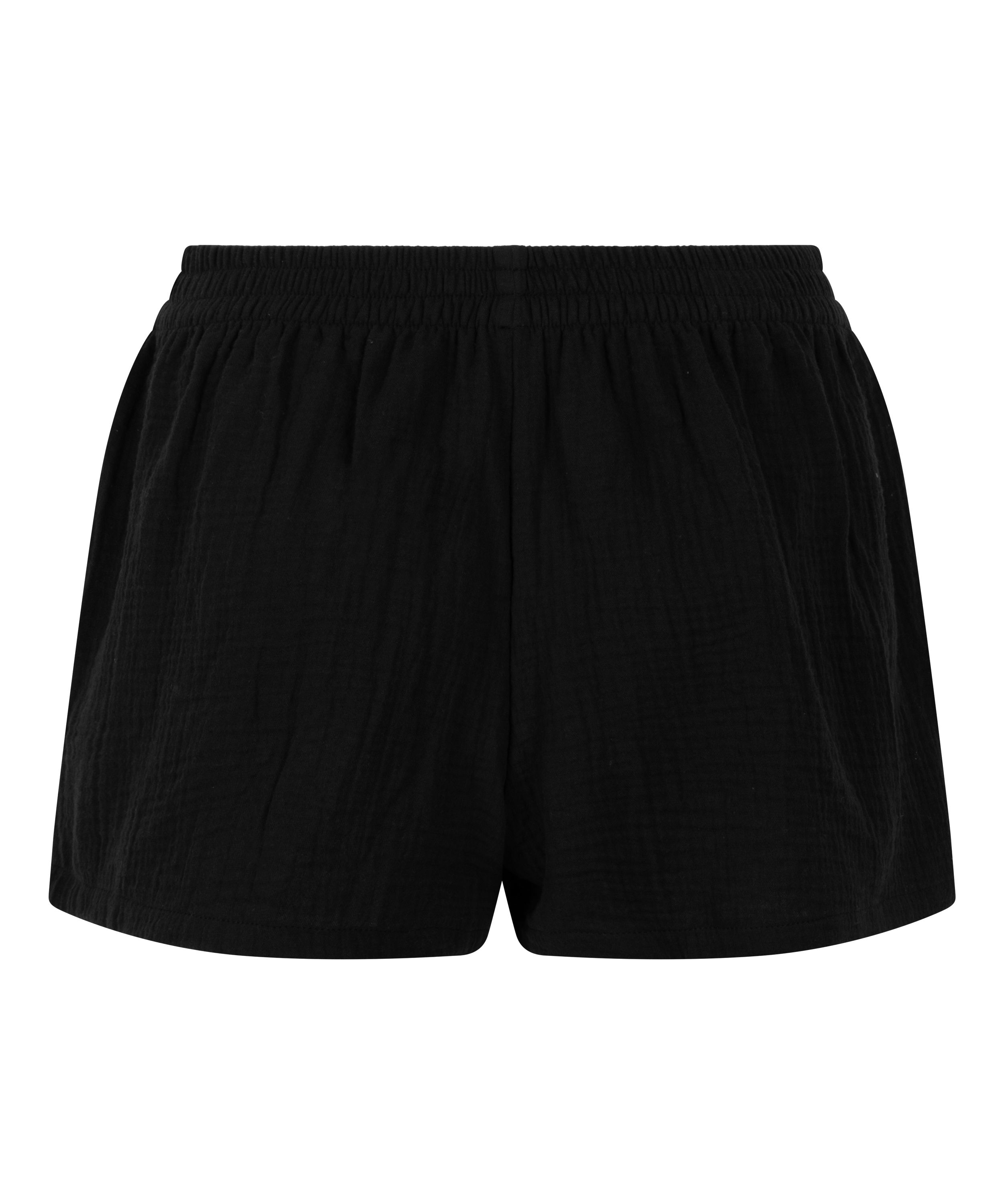 Muslin-shorts, Svart, main