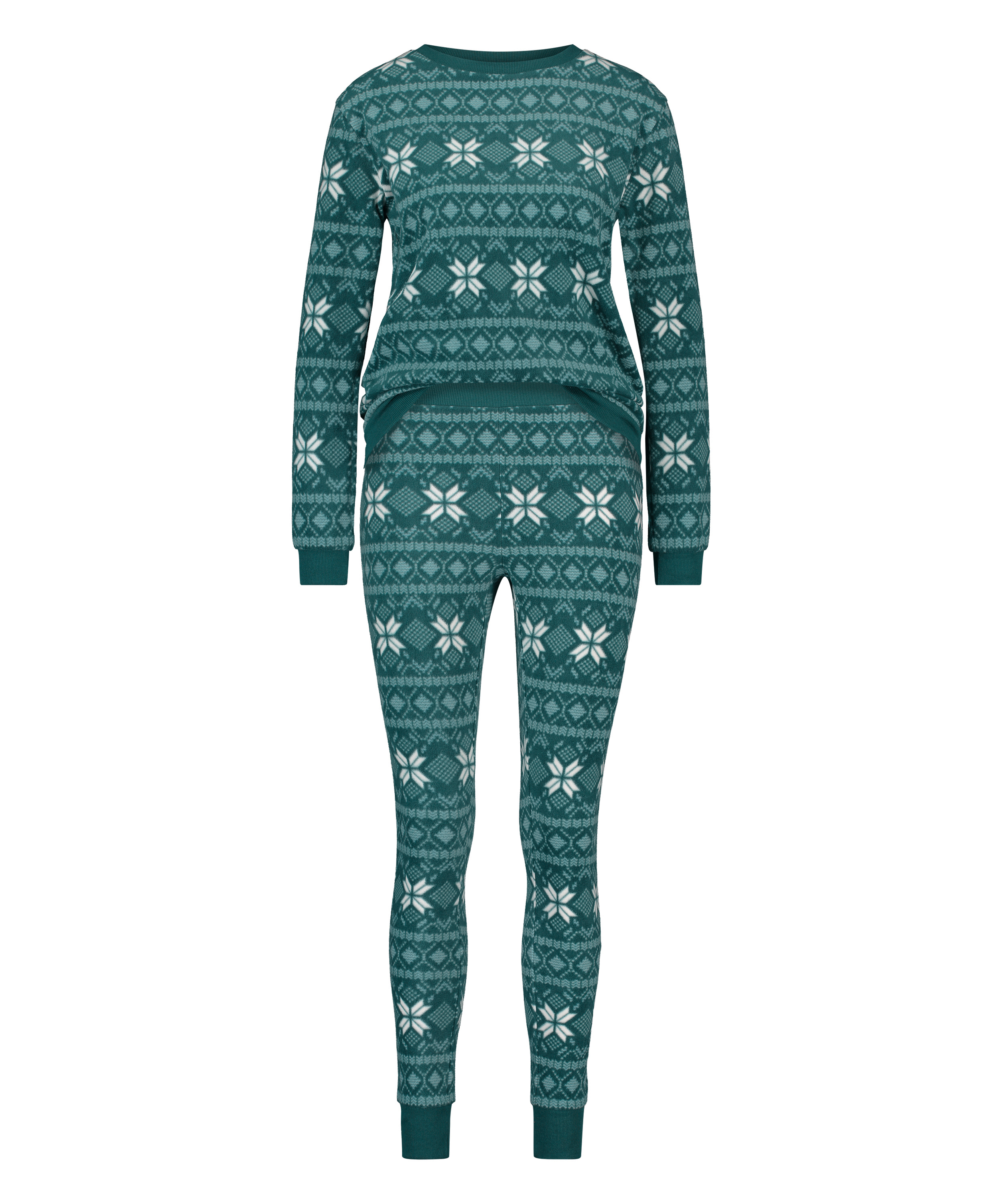 Pyjamasset Fleece, blå, main