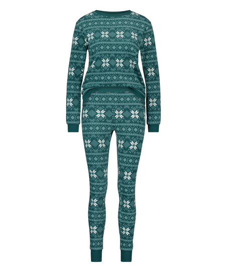 Pyjamasset Fleece, blå