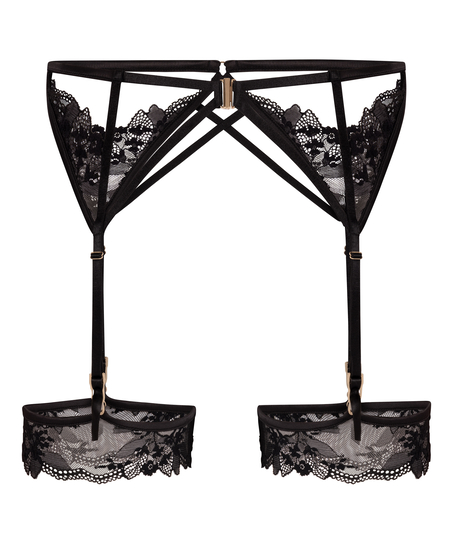 Strumpeband Amari, Svart