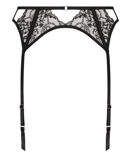 Strumpeband Felicia, Svart