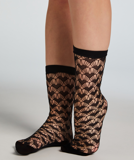 1 par strumpor, Svart