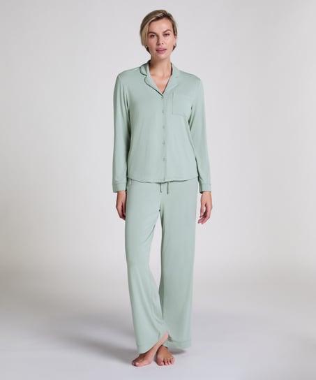 Jerseybyxor Essential, Gr&ouml;n