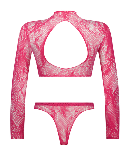 Private Lace Set, Rosa
