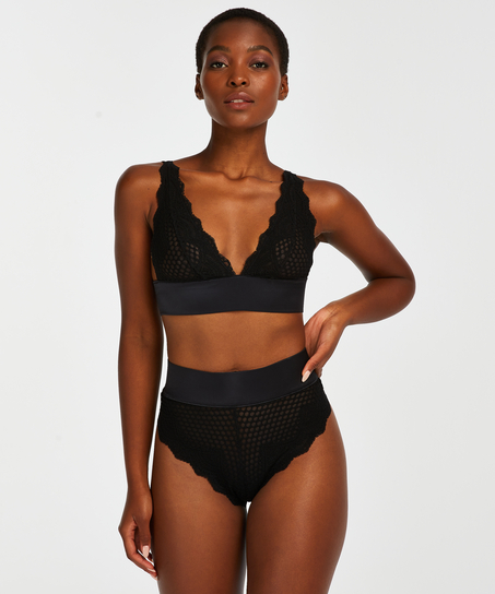 Bralette Duckie, Svart