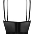 Coco formpressad longline-bh med bygel och push-up, Svart