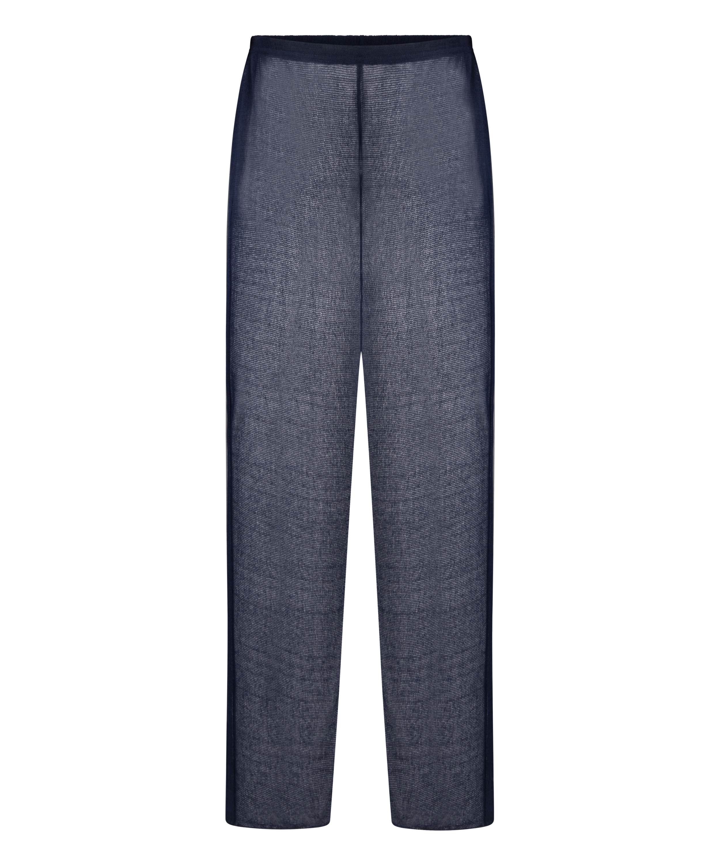 Stickade strandbyxor, blå, main