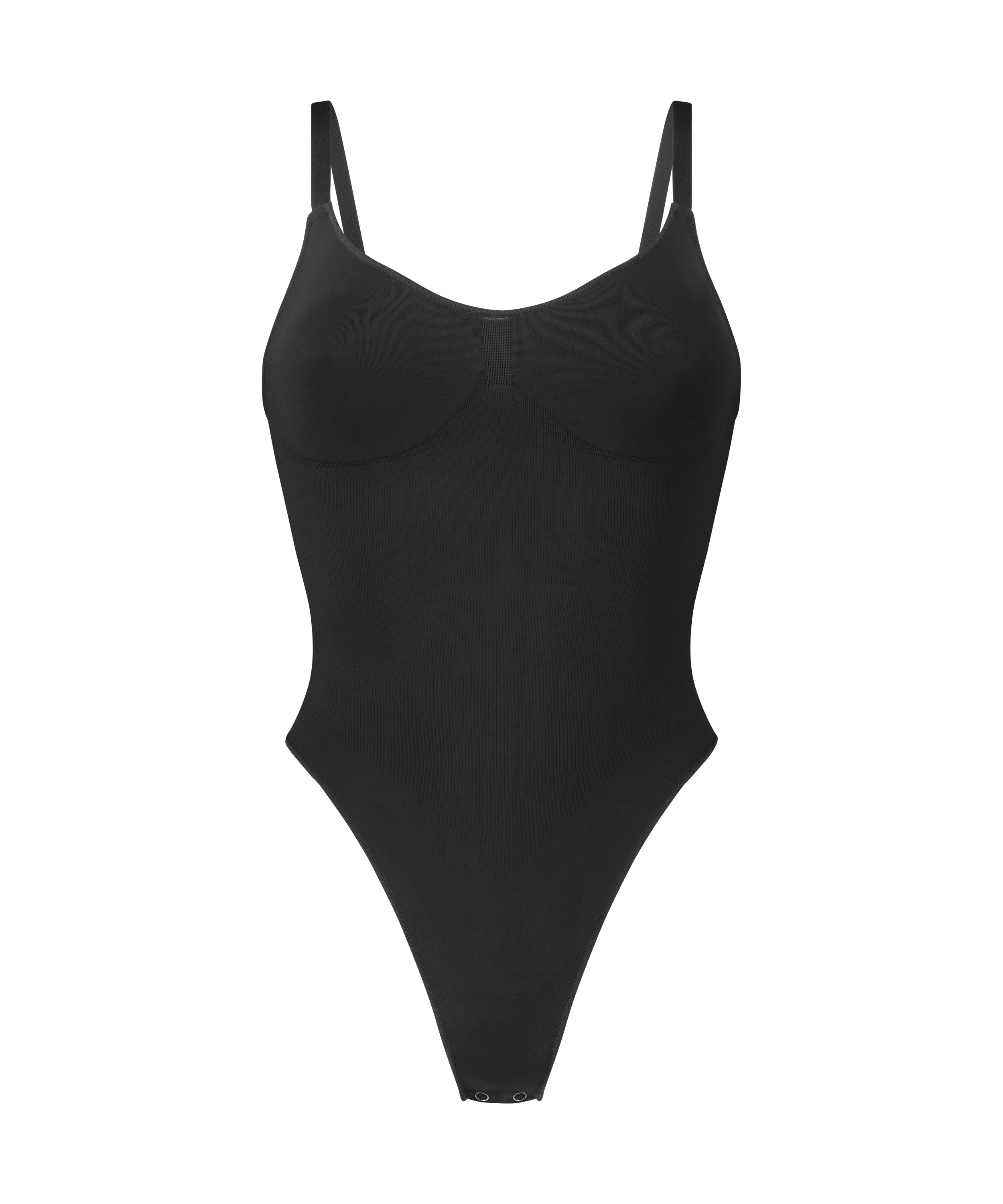 Sömlös förbättrande hög benkropp, Svart, main