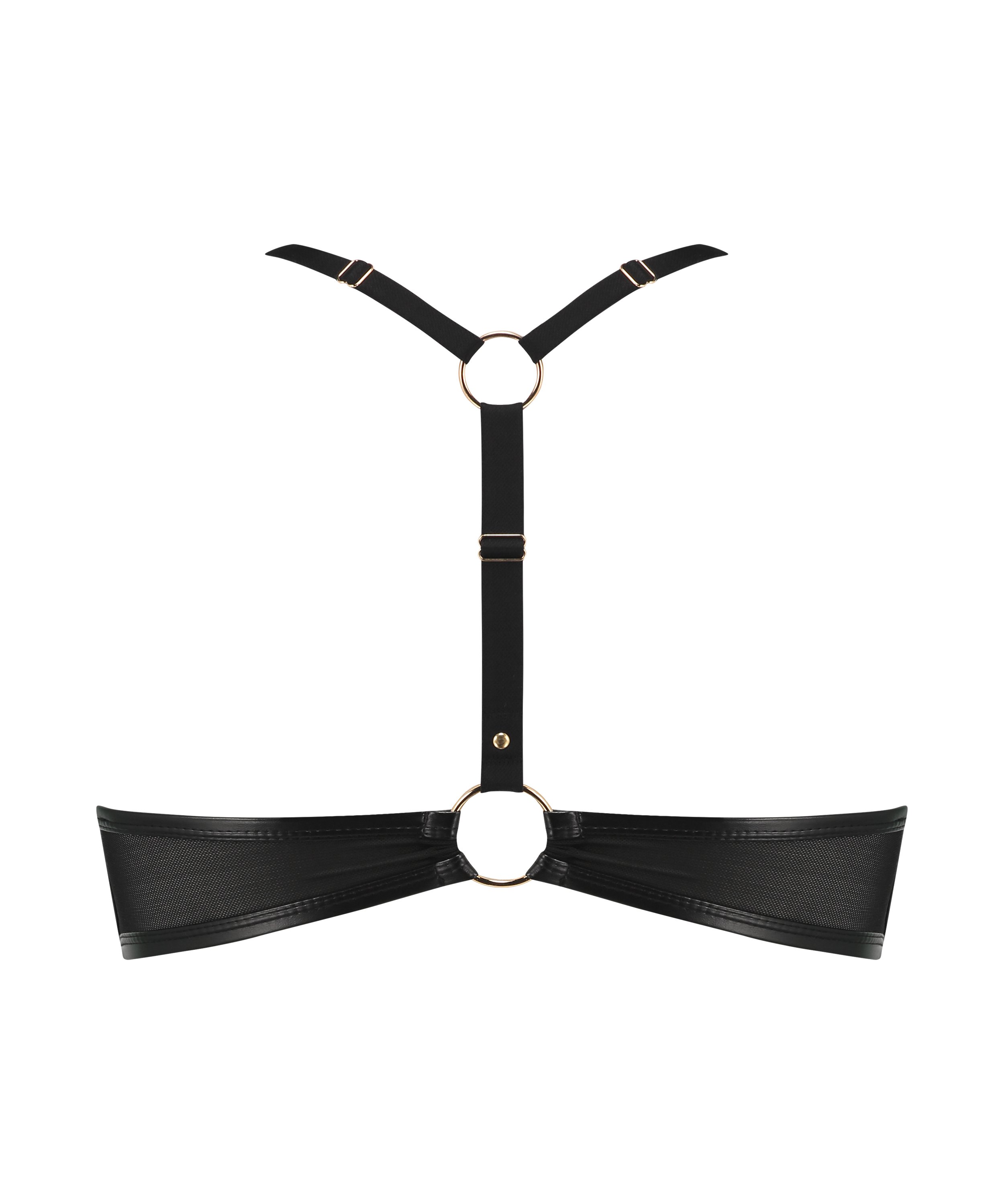 Formpressad pushup bygel-bh Faye, Svart, main