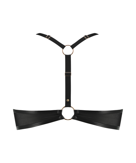 Formpressad pushup bygel-bh Faye, Svart