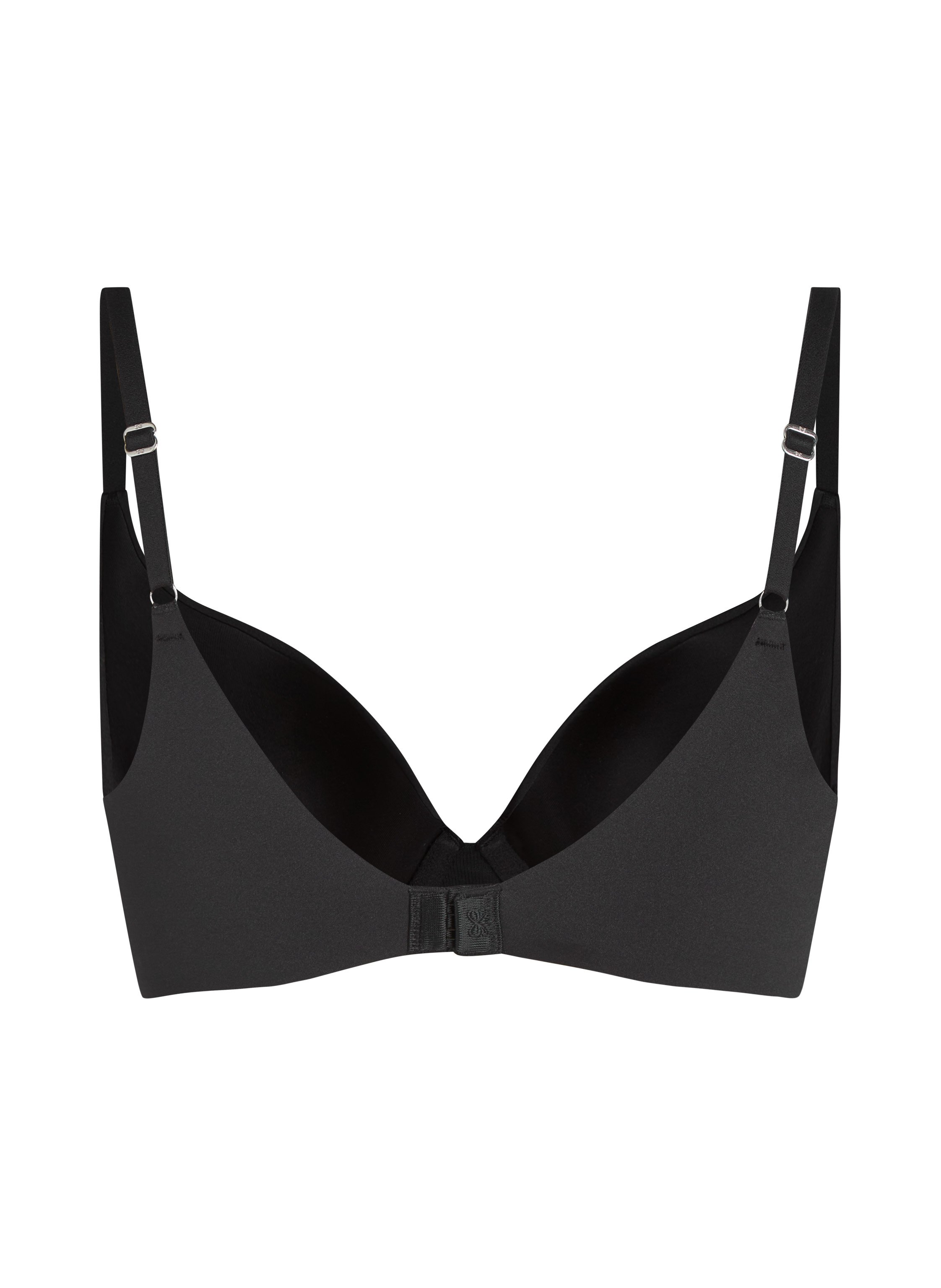 Bekväm formpressad bygel-bh Smooth, Svart, main