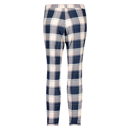Pyjamasbyxa Check, Blå