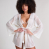 Beach Crochet Kaftan, Vit