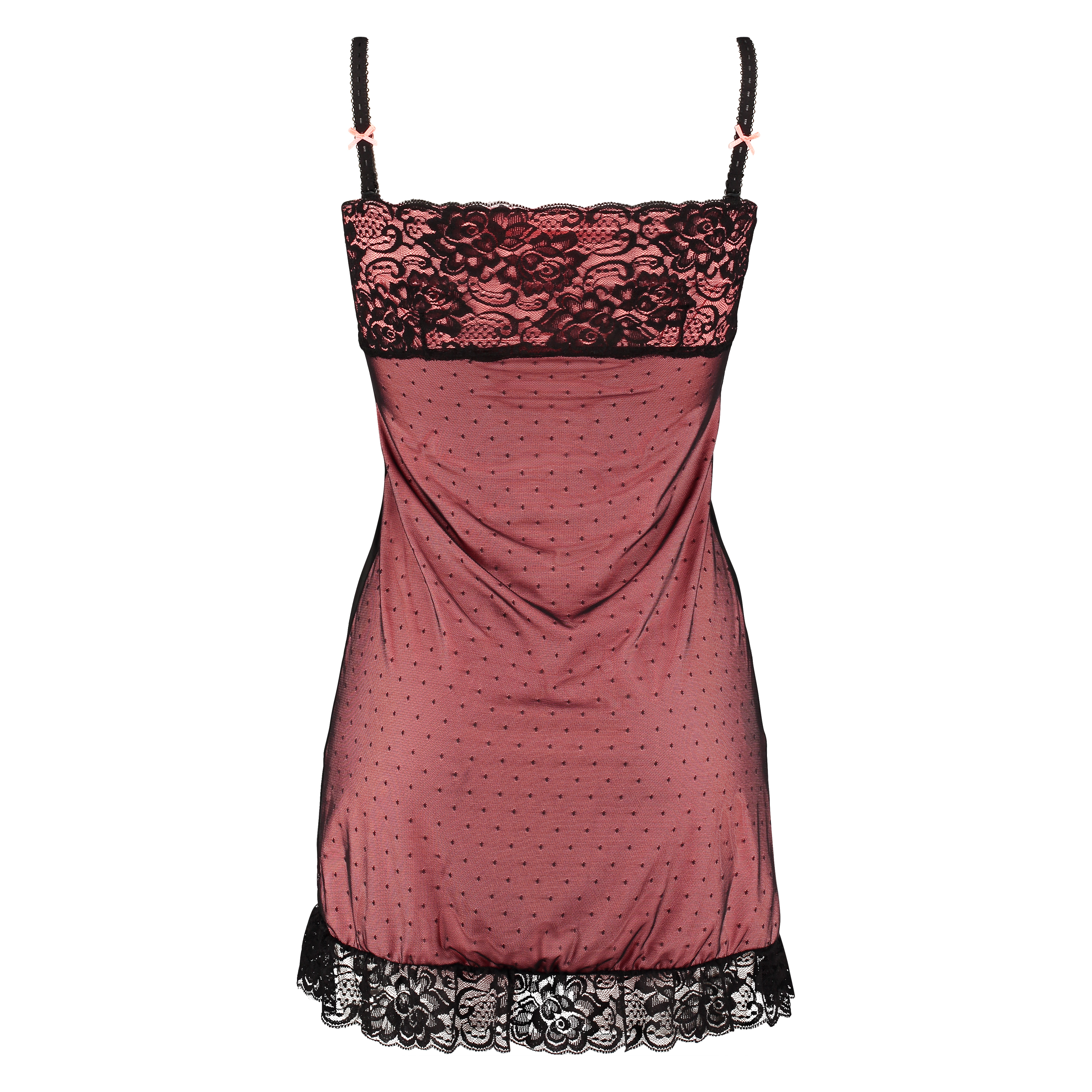 Slip strapless, Svart, main