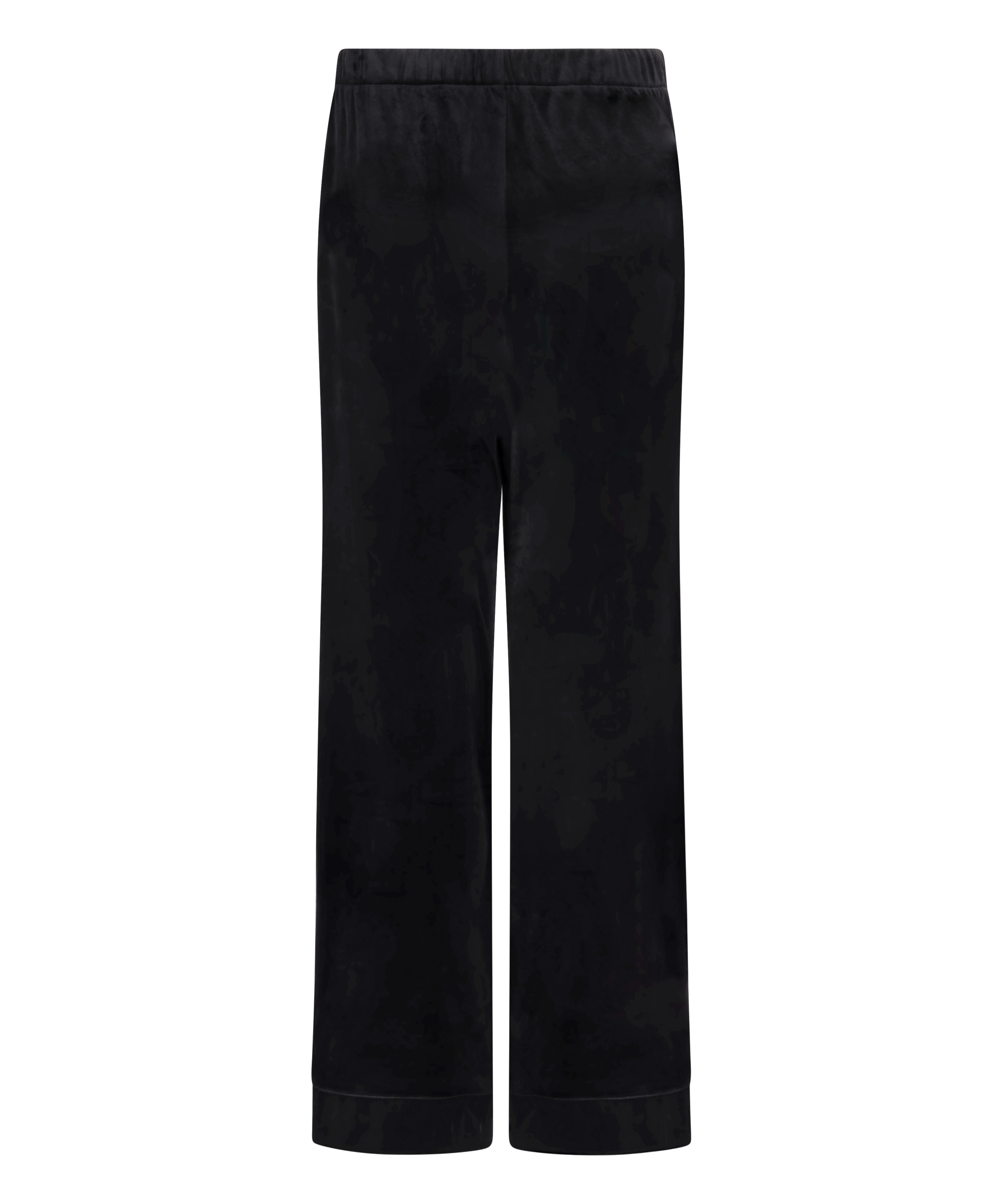 Velvet pyjamasbyxor, Svart, main