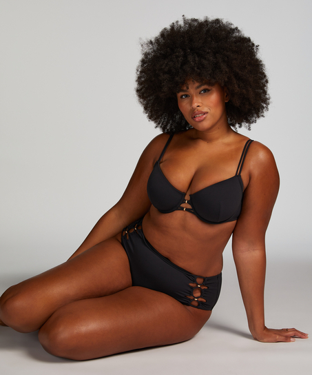 Bikiniöverdel Holbox, Svart