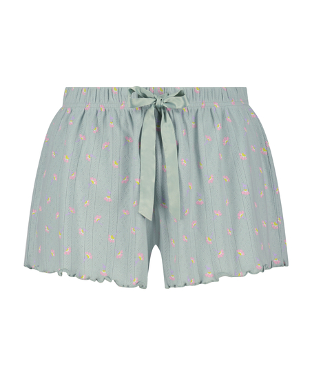 Bomullsshorts, Grön