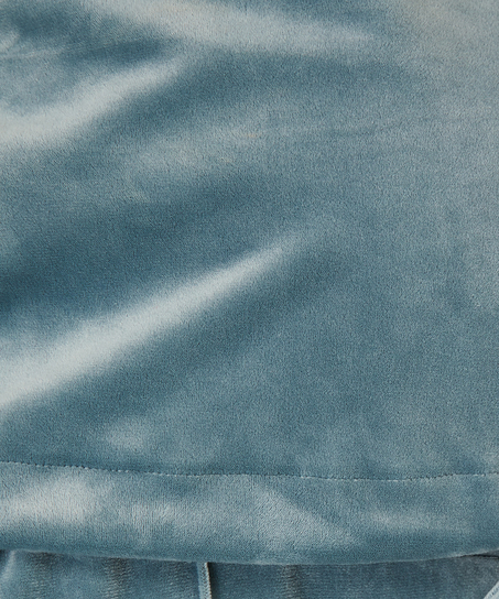 Mammatop i sammets, blå