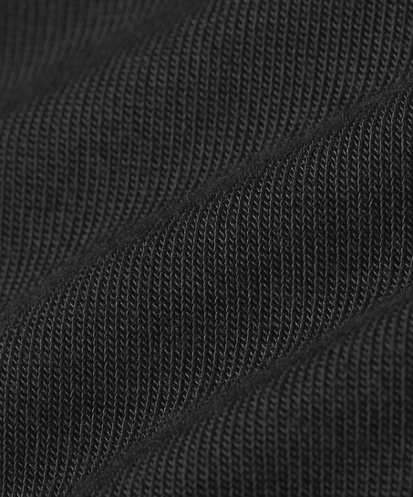 super soft cashmereblandad body, Svart