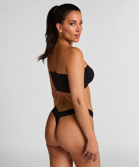Dide Bandeau-bralette, Svart