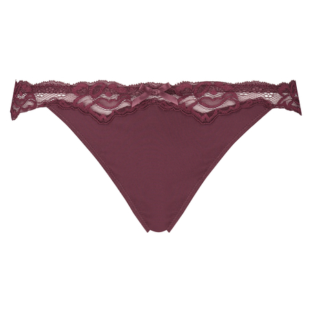 Stringtrosa Secret lace, R&ouml;d