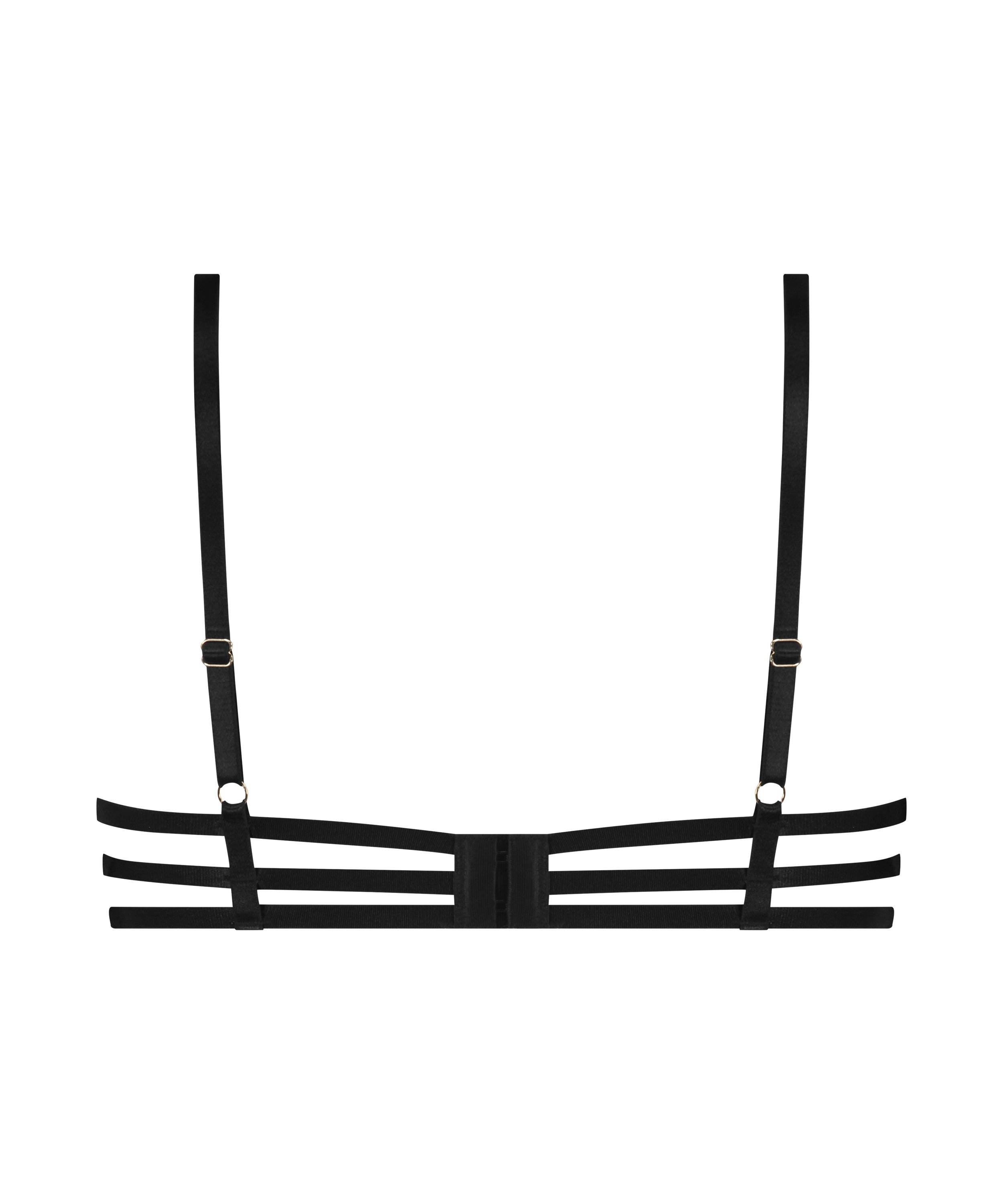 Icke formpressad bygel-bh Felicia, Svart, main