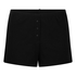 Pointelle-shorts, Svart