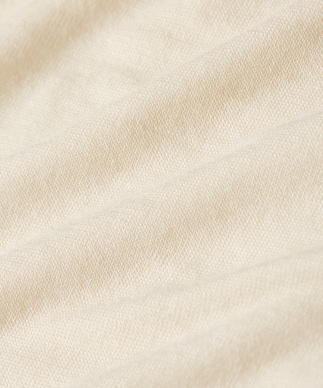 super soft cashmereblandad-topp med b&aring;thals, Vit