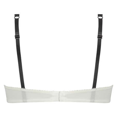 Formpressad bygel-bh Secret Lace, Vit