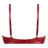 Icke-formpressad BH med bygel Sable, Röd