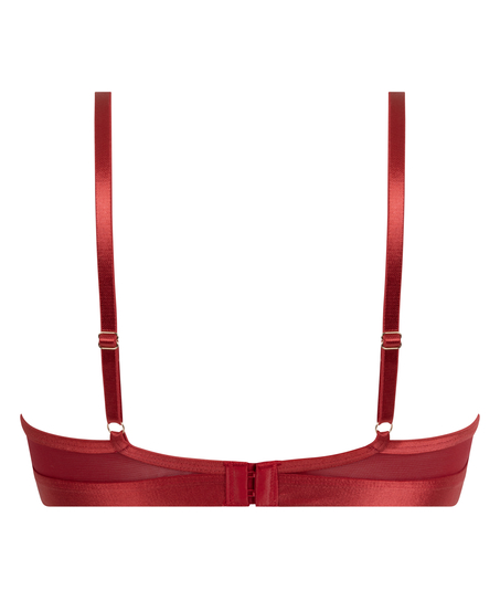 Icke-formpressad BH med bygel Sable, Röd