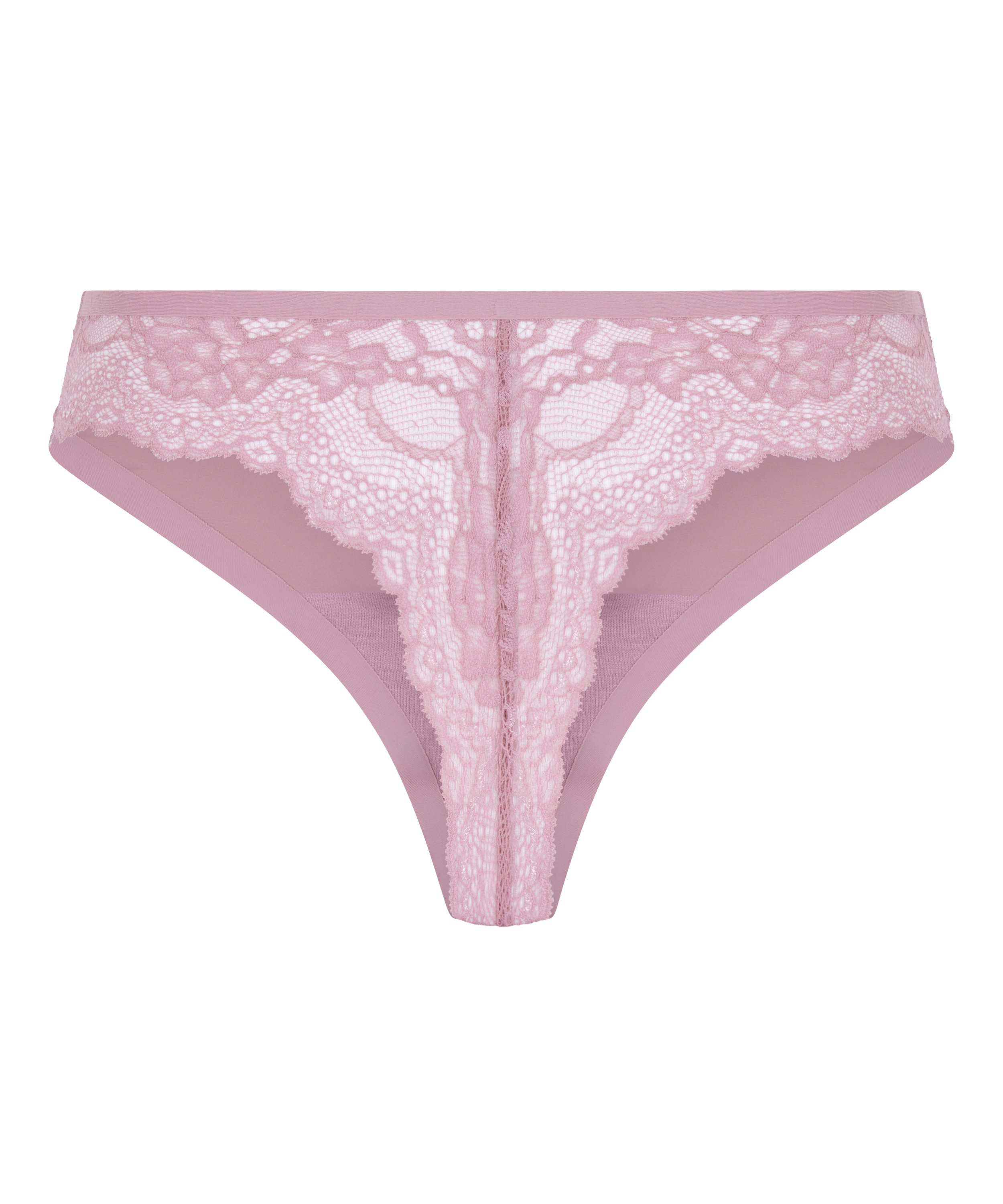 Stringtrosa Invisible Lace Back, Rosa, main