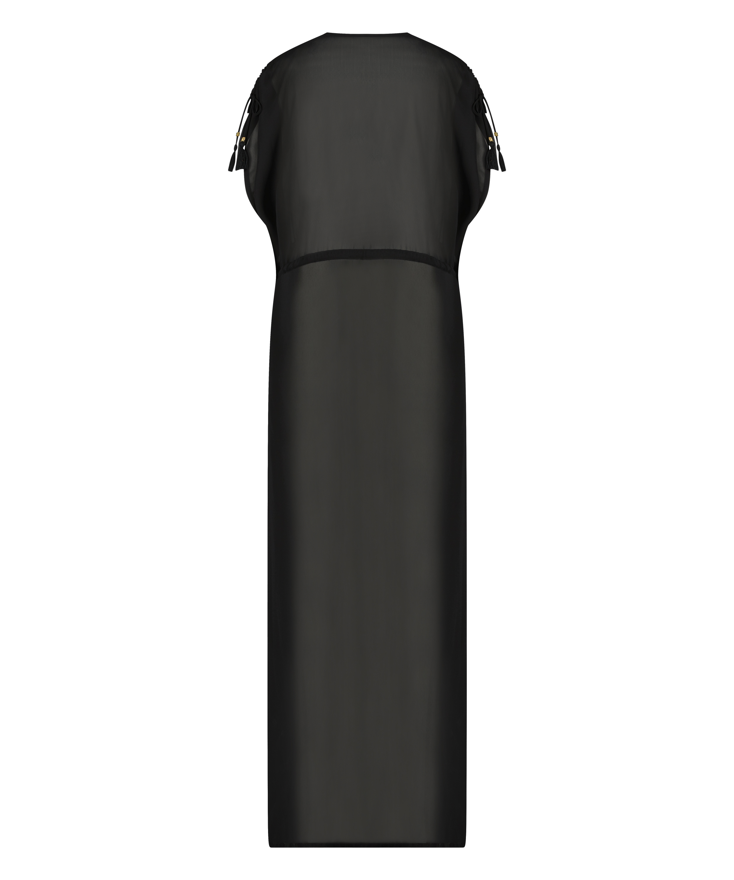 Sheer Kimono, Svart, main