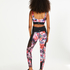 HKMX högt skurna sportleggings, röd