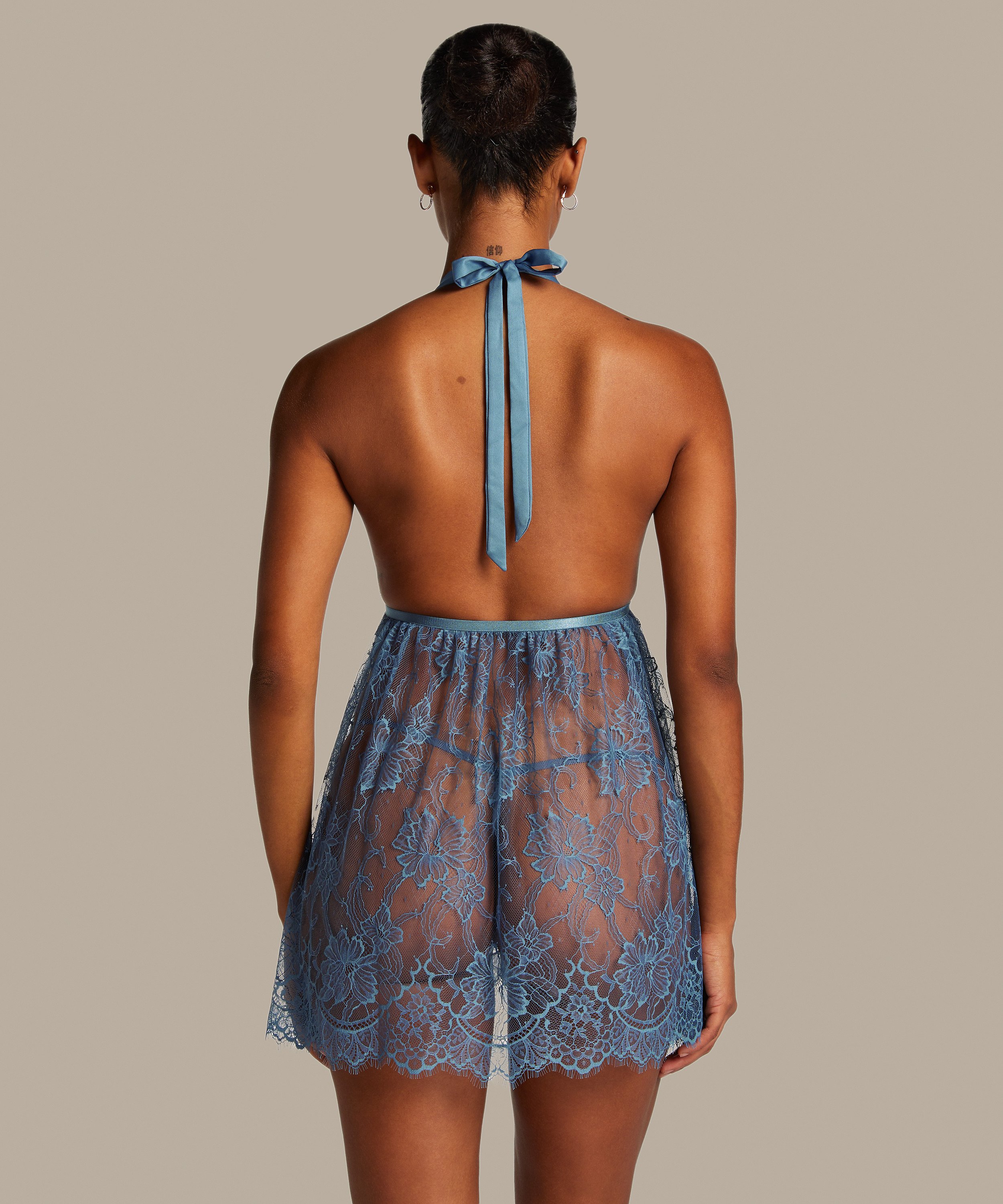 Underklänning Magdalena, Blå, main