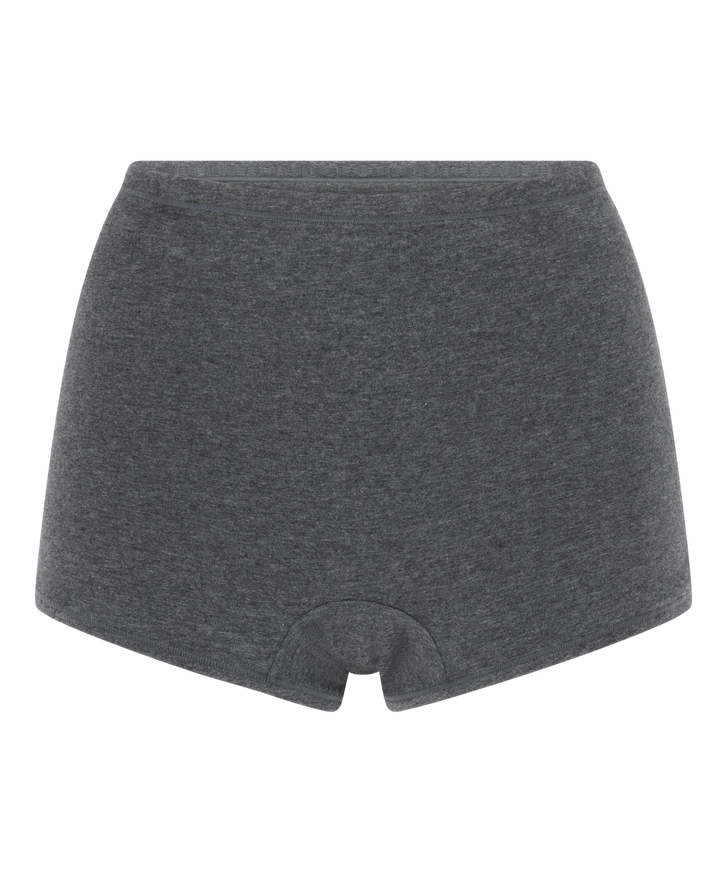 Boyshorts i mjuk bomull, Grå, main