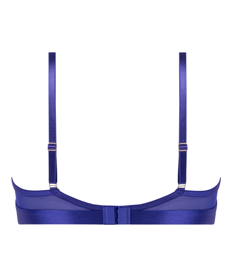 Icke-formpressad BH med bygel Sable, Blå