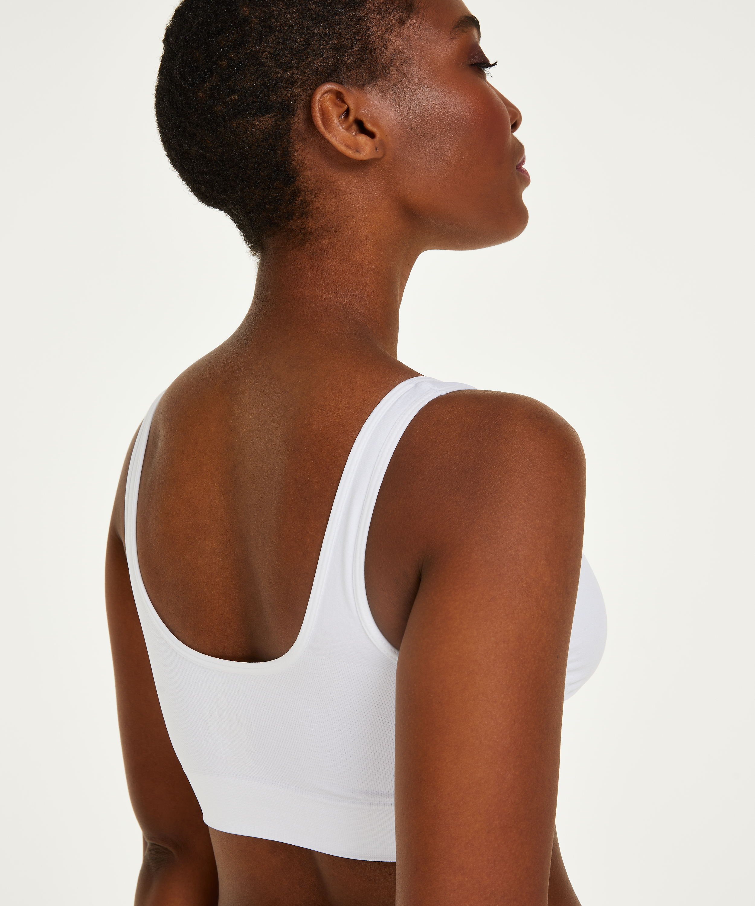 Bh utan bygel Basic, Vit, main